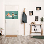 RETRO RESONANCE Poster Horizontal Autocolante