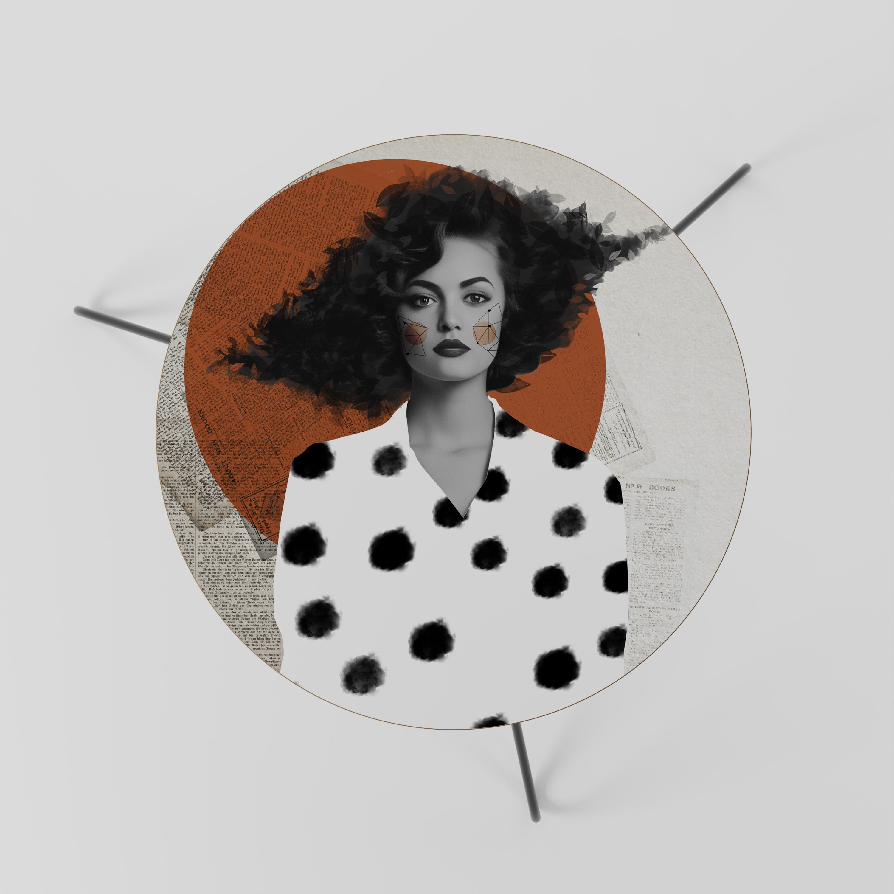 CLASSIC COOL DOTS Mesa de Centro 60