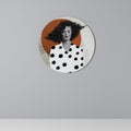 CLASSIC COOL DOTS Round Wall Art