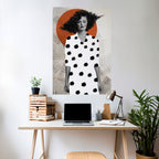CLASSIC COOL DOTS Peel and Stick Vertical Poster