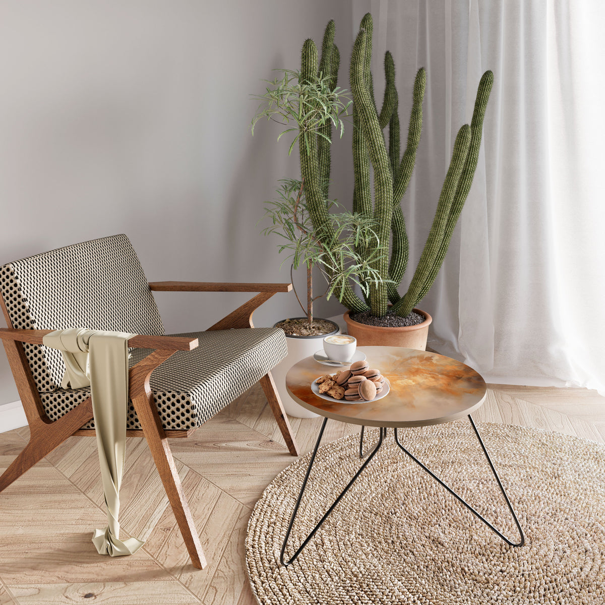 AMBER WHISPERS Coffee Table