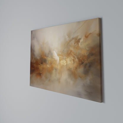 AMBER WHISPERS Horizontal Canvas Print
