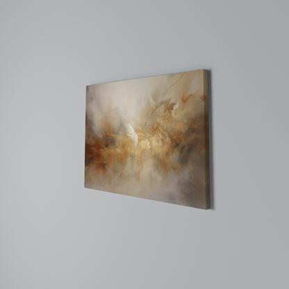AMBER WHISPERS Horizontal Canvas Print