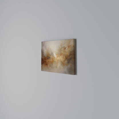 AMBER WHISPERS Horizontal Canvas Print