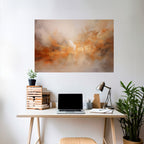 AMBER WHISPERS Poster Horizontal Autocolante