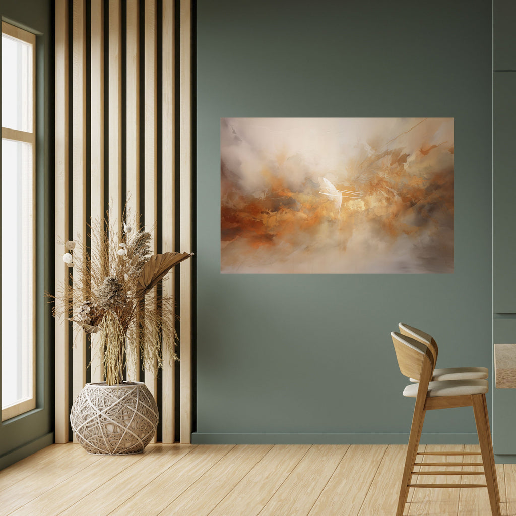 AMBER WHISPERS Poster Horizontal Autocolante