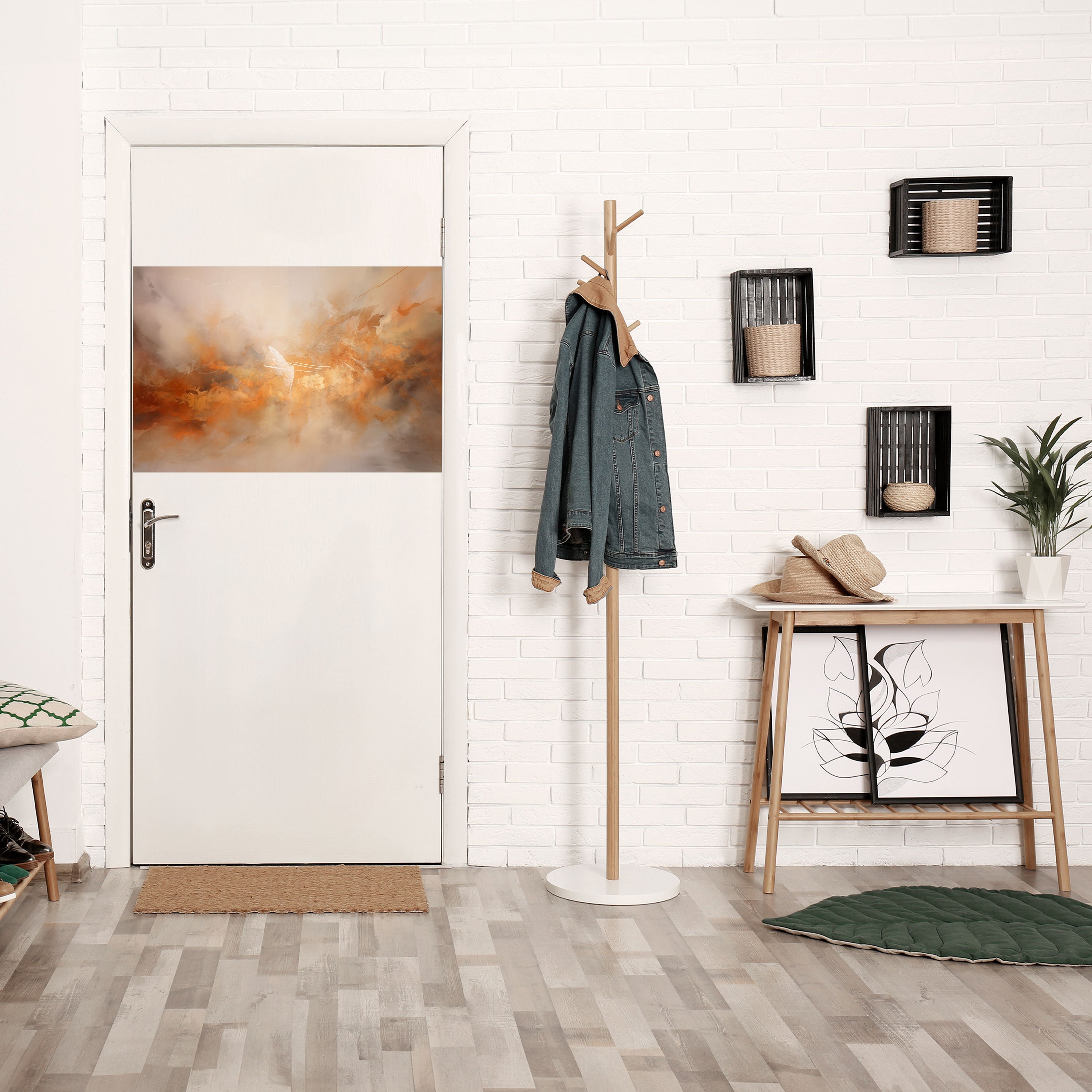 AMBER WHISPERS Poster Horizontal Autocolante