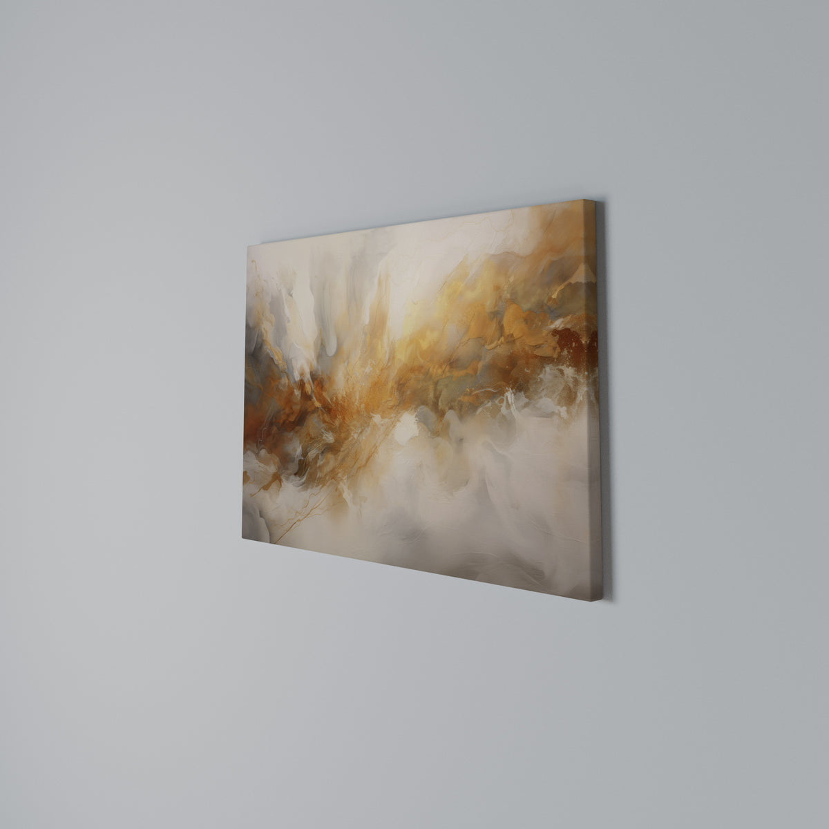 MOLTEN MELODIES Horizontal Canvas Print
