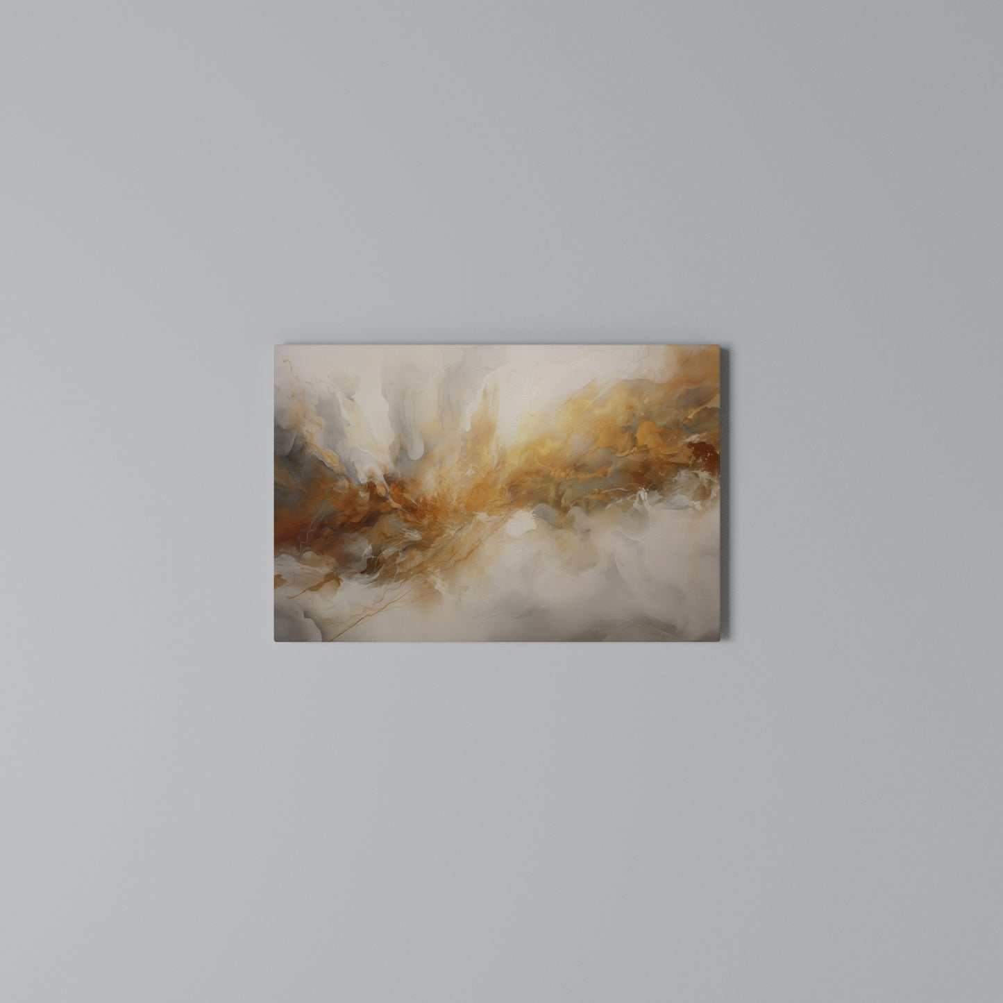 MOLTEN MELODIES Horizontal Canvas Print