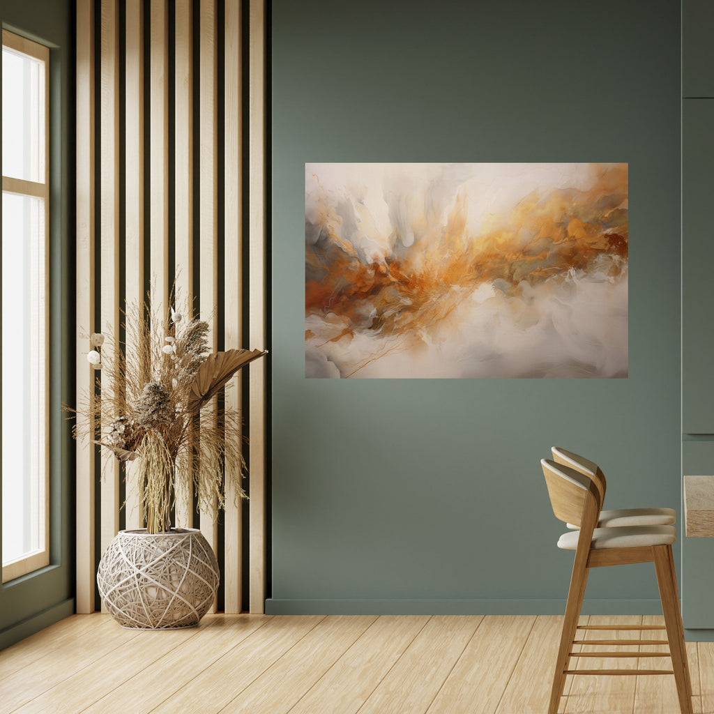 MOLTEN MELODIES Poster Horizontal Autocolante