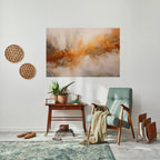 MOLTEN MELODIES Poster Horizontal Autocolante