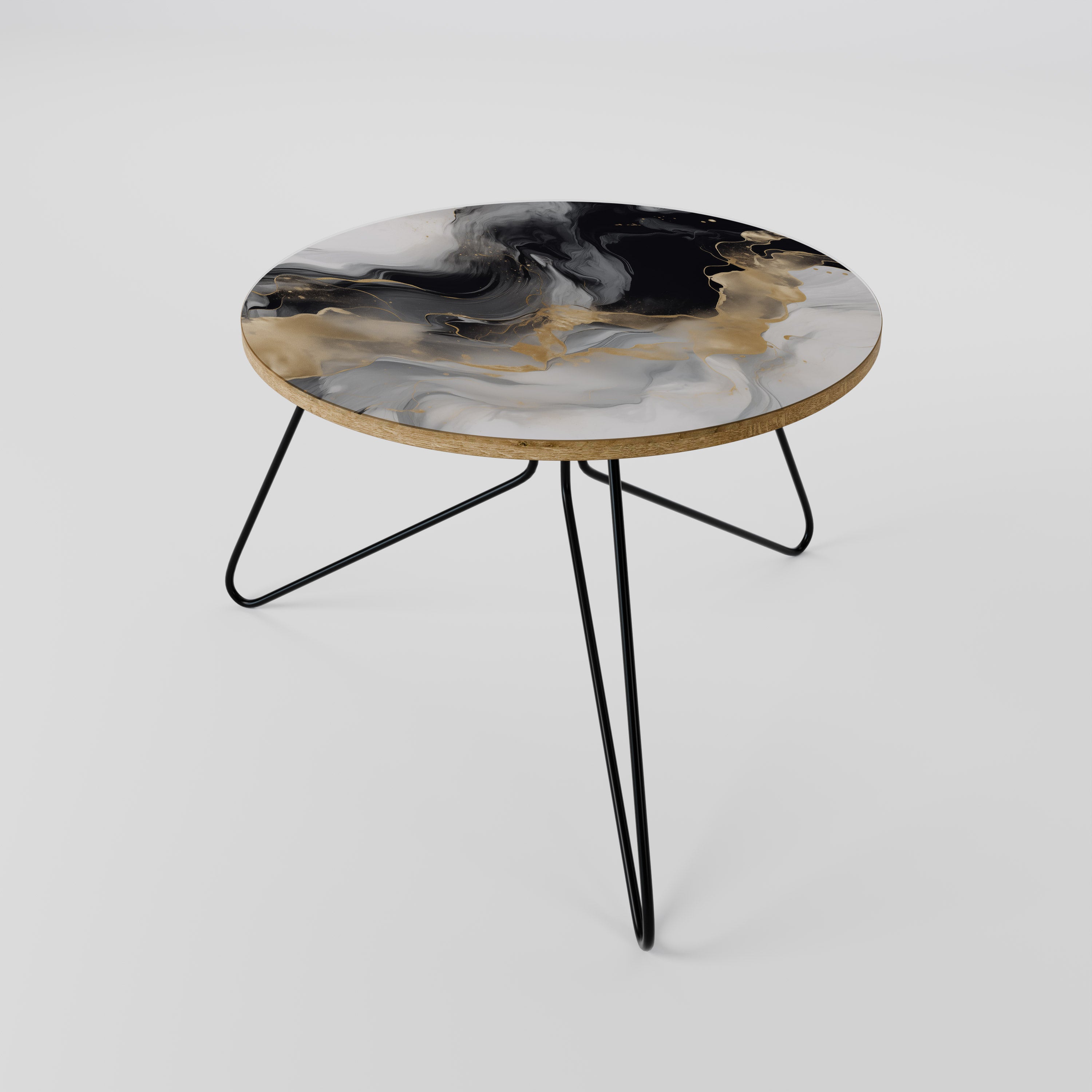 BLACK AND WHITE CONFLUENCE Coffee Table
