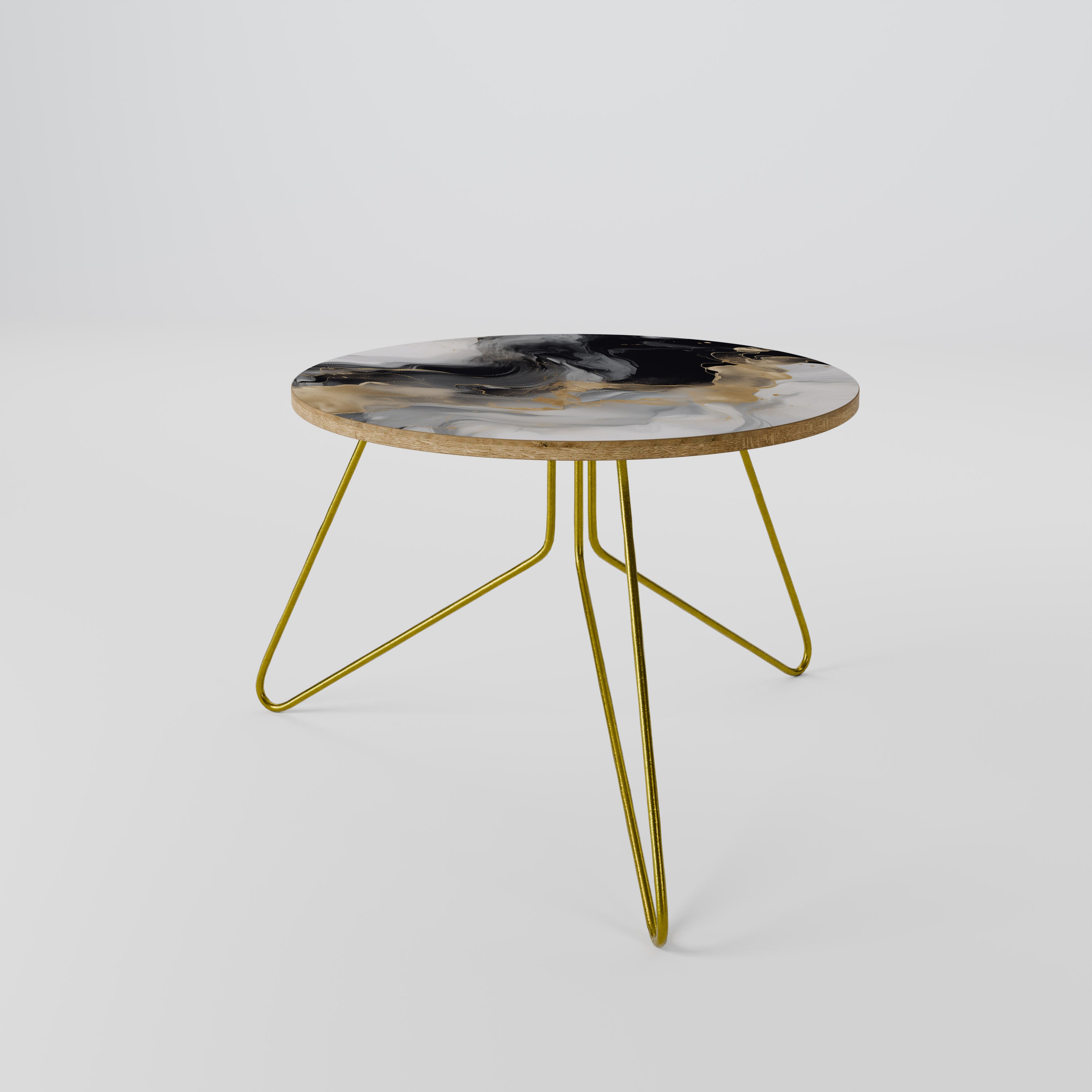 BLACK AND WHITE CONFLUENCE Coffee Table