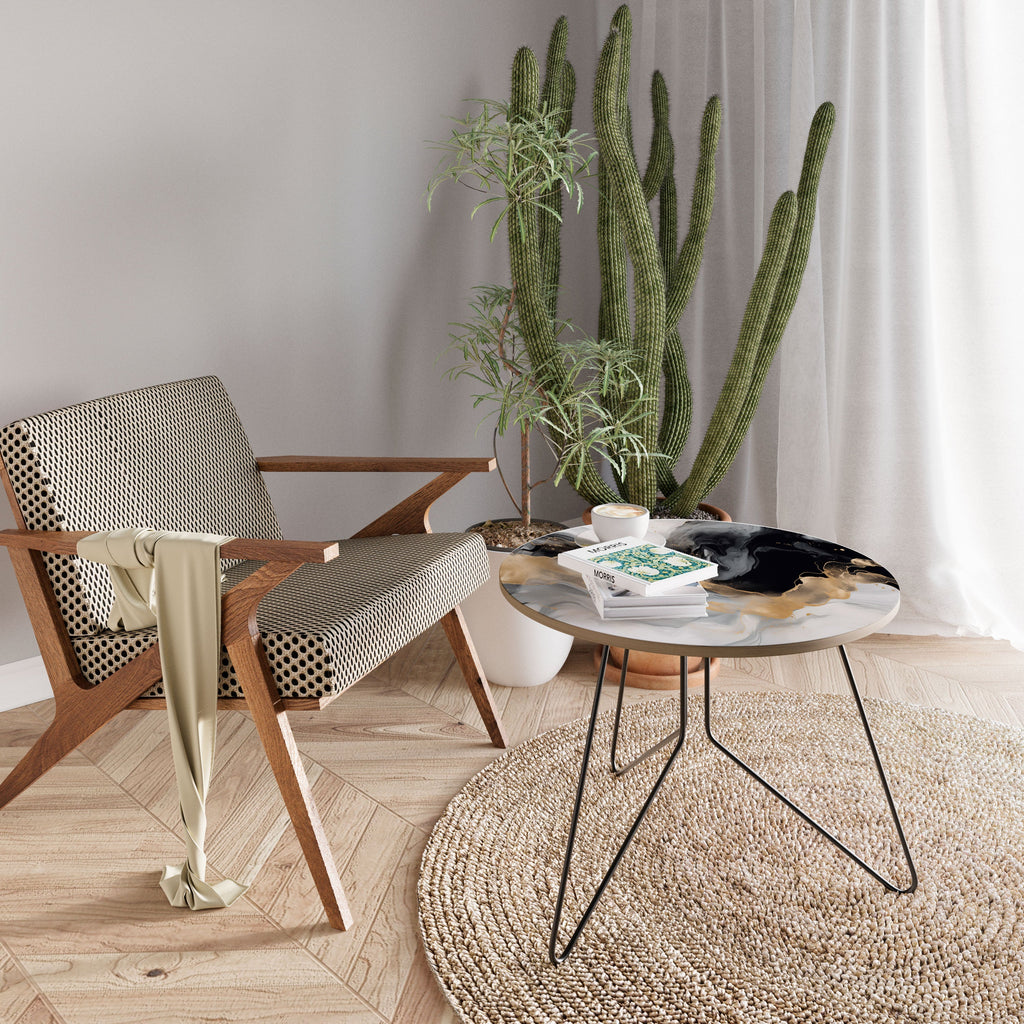 BLACK AND WHITE CONFLUENCE Mesa de Centro 69