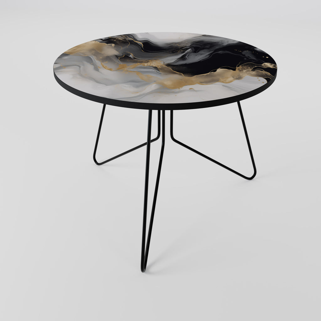 BLACK AND WHITE CONFLUENCE Coffee Table