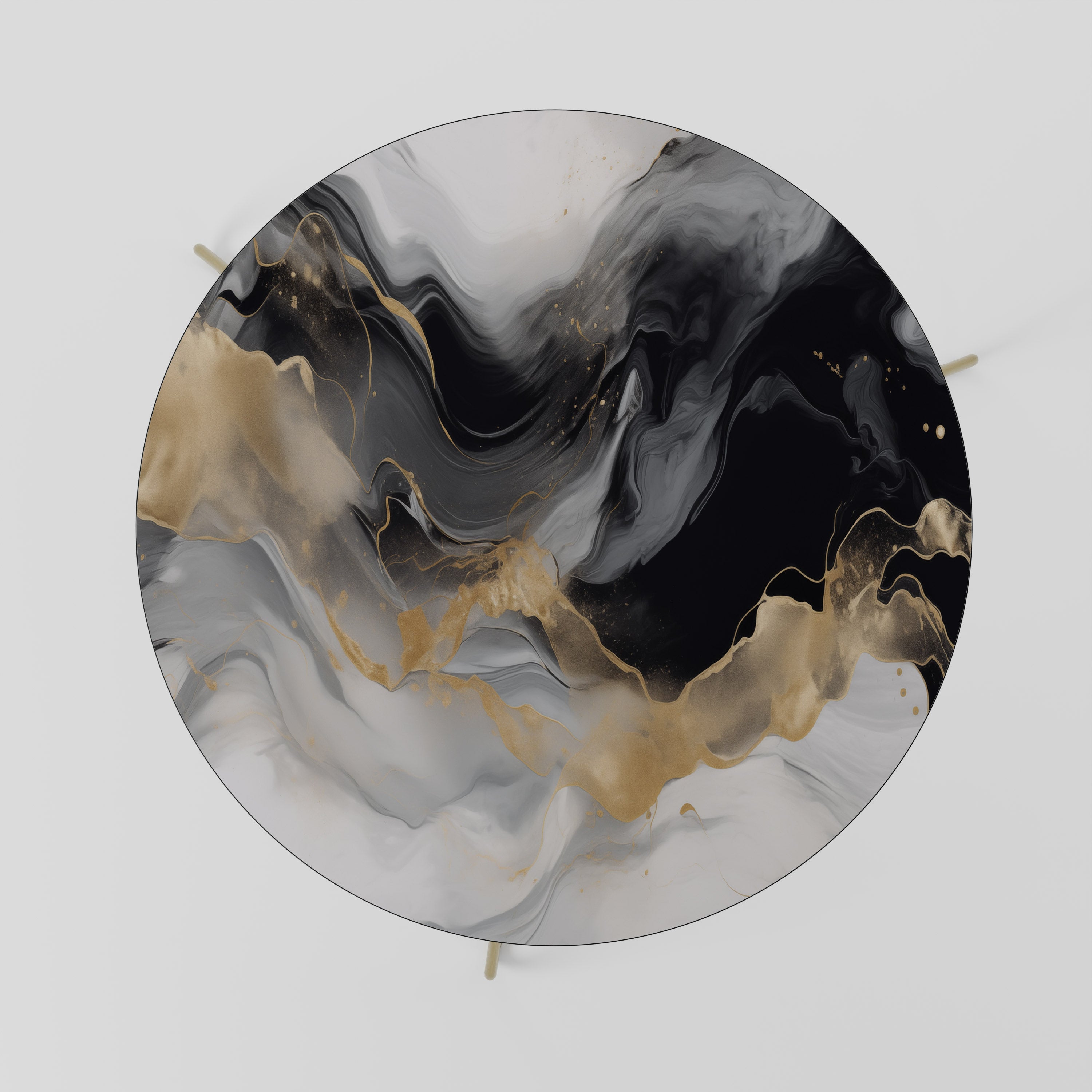 BLACK AND WHITE CONFLUENCE Mesa de Centro 69