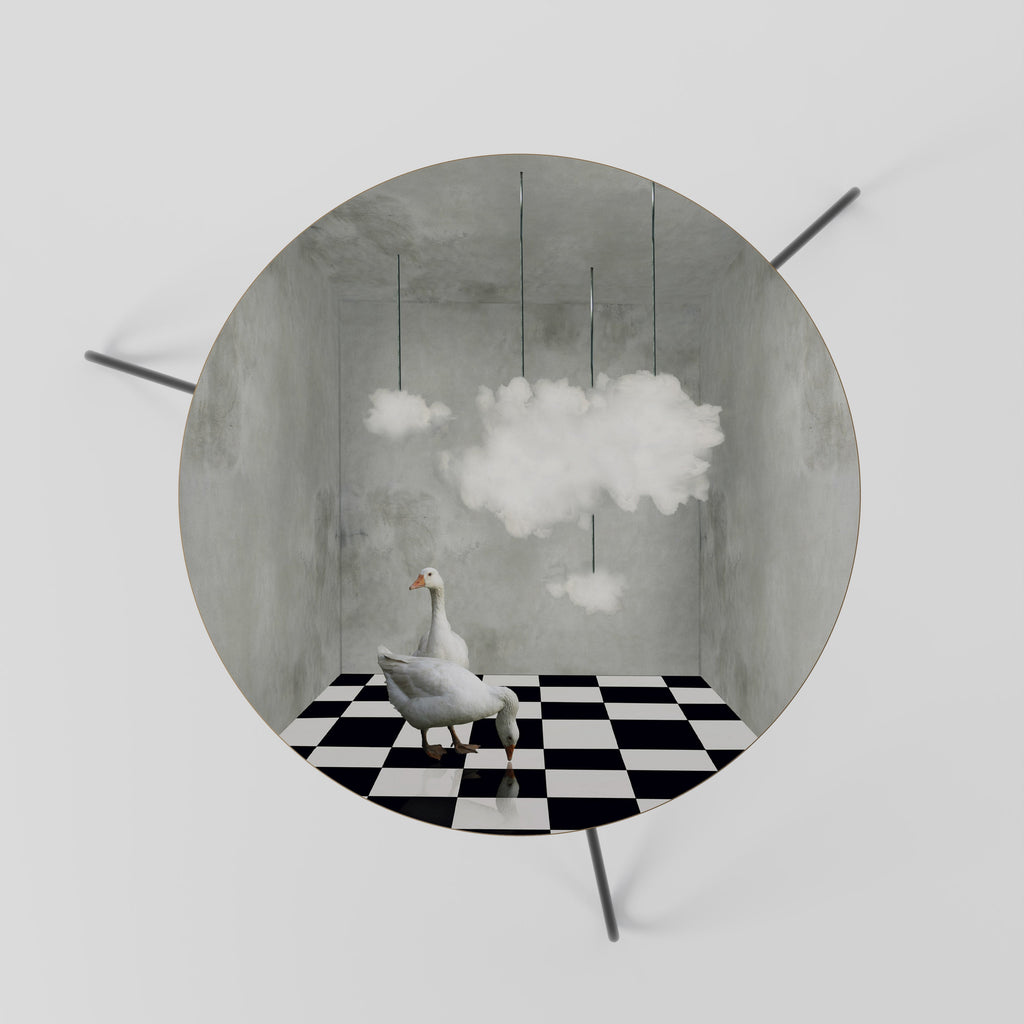 CHESS CLOUD SWAN Mesa de Centro 60