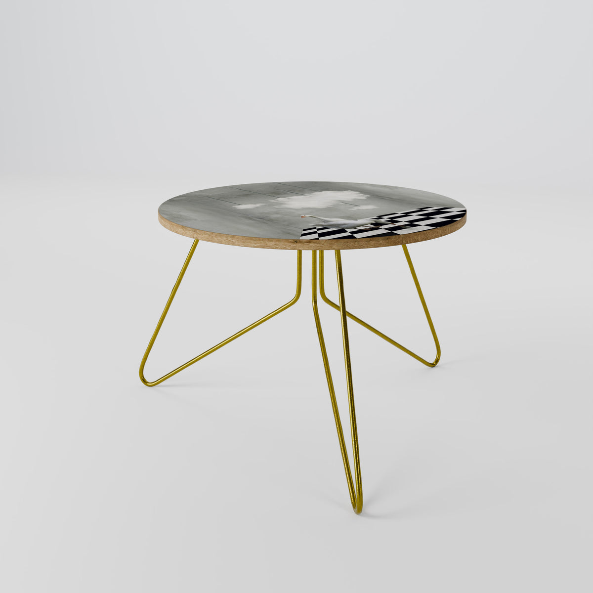 CHESS CLOUD SWAN Coffee Table
