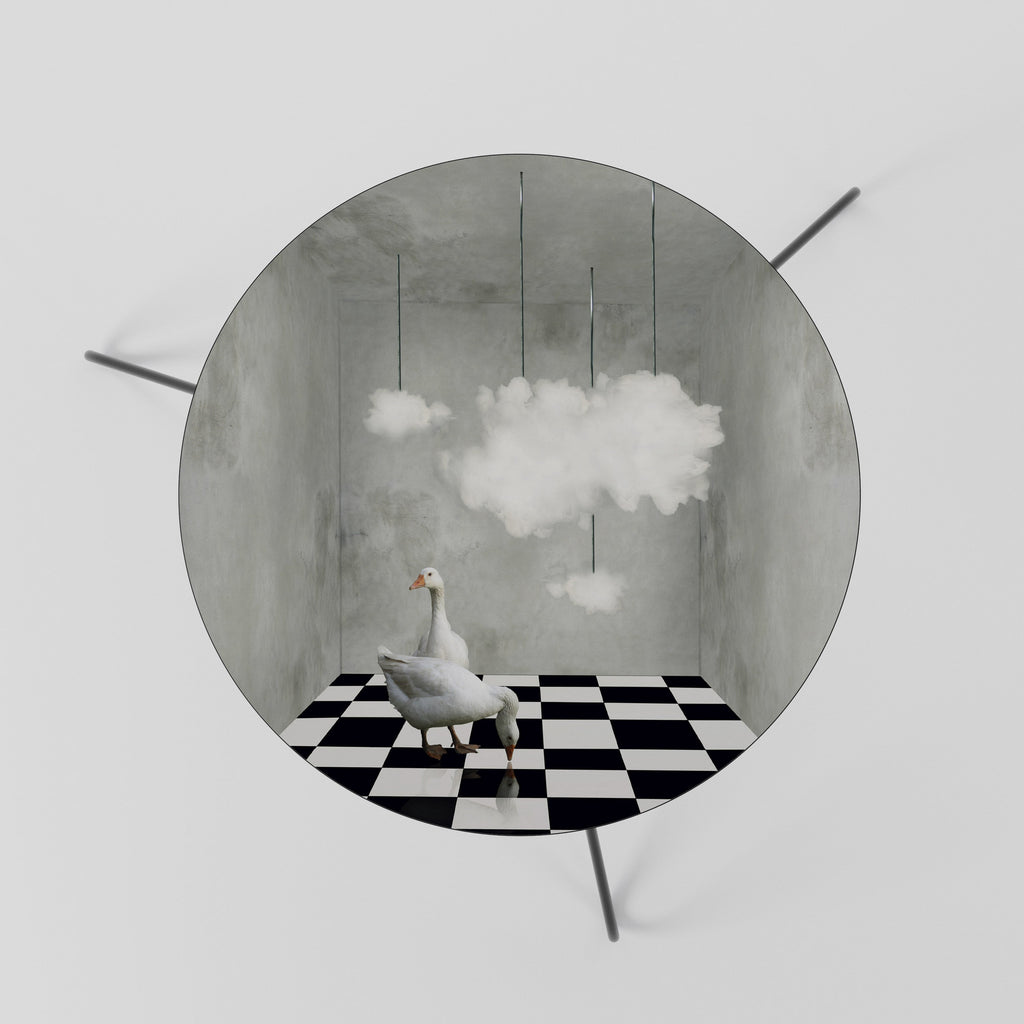 CHESS CLOUD SWAN Mesa de Centro 60