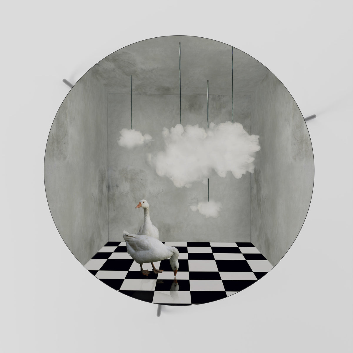 CHESS CLOUD SWAN Coffee Table