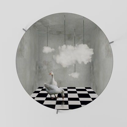 CHESS CLOUD SWAN Mesa de Centro