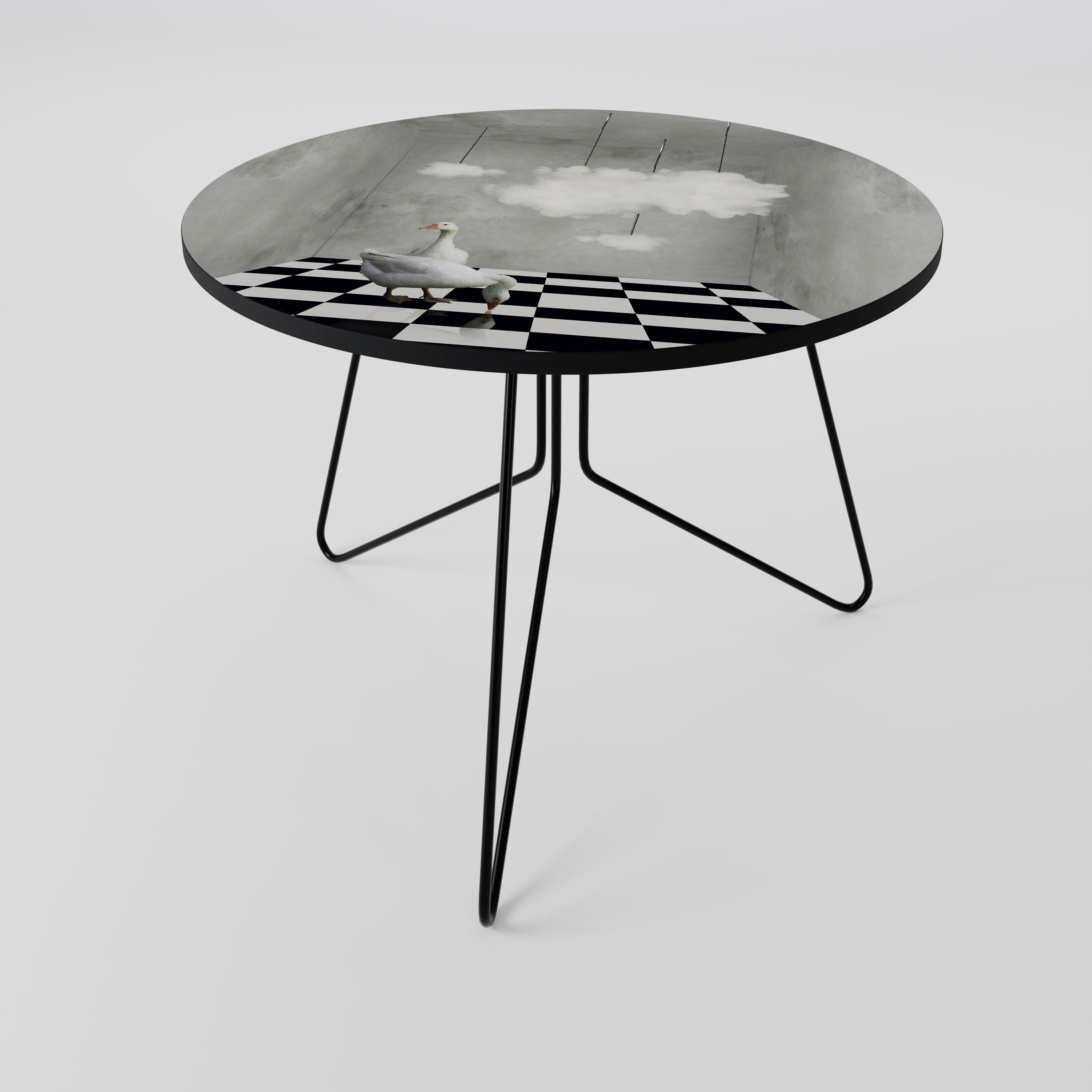 CHESS CLOUD SWAN Coffee Table