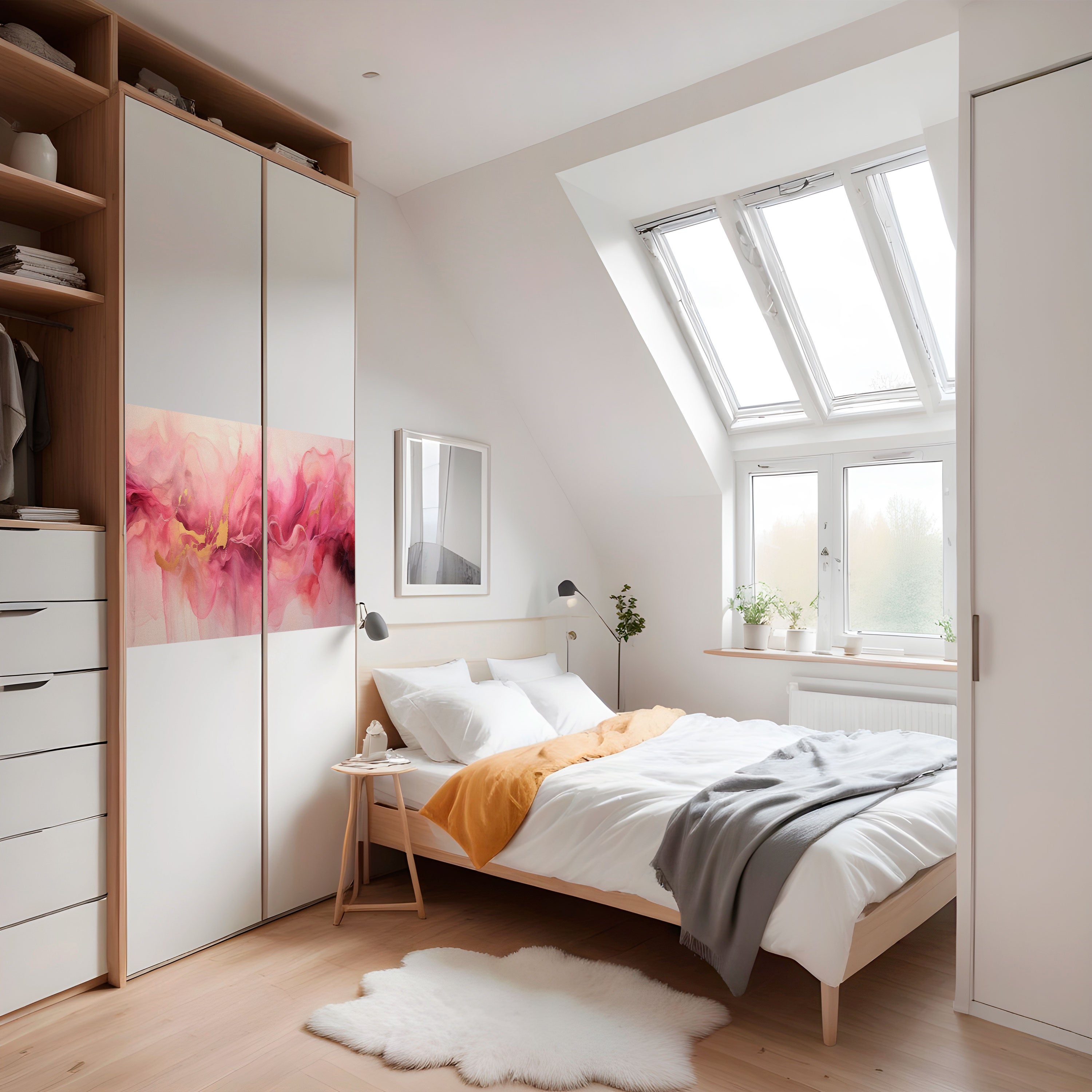 IMPRESSIONIST EUPHORIA Peel and Stick Horizontal Poster