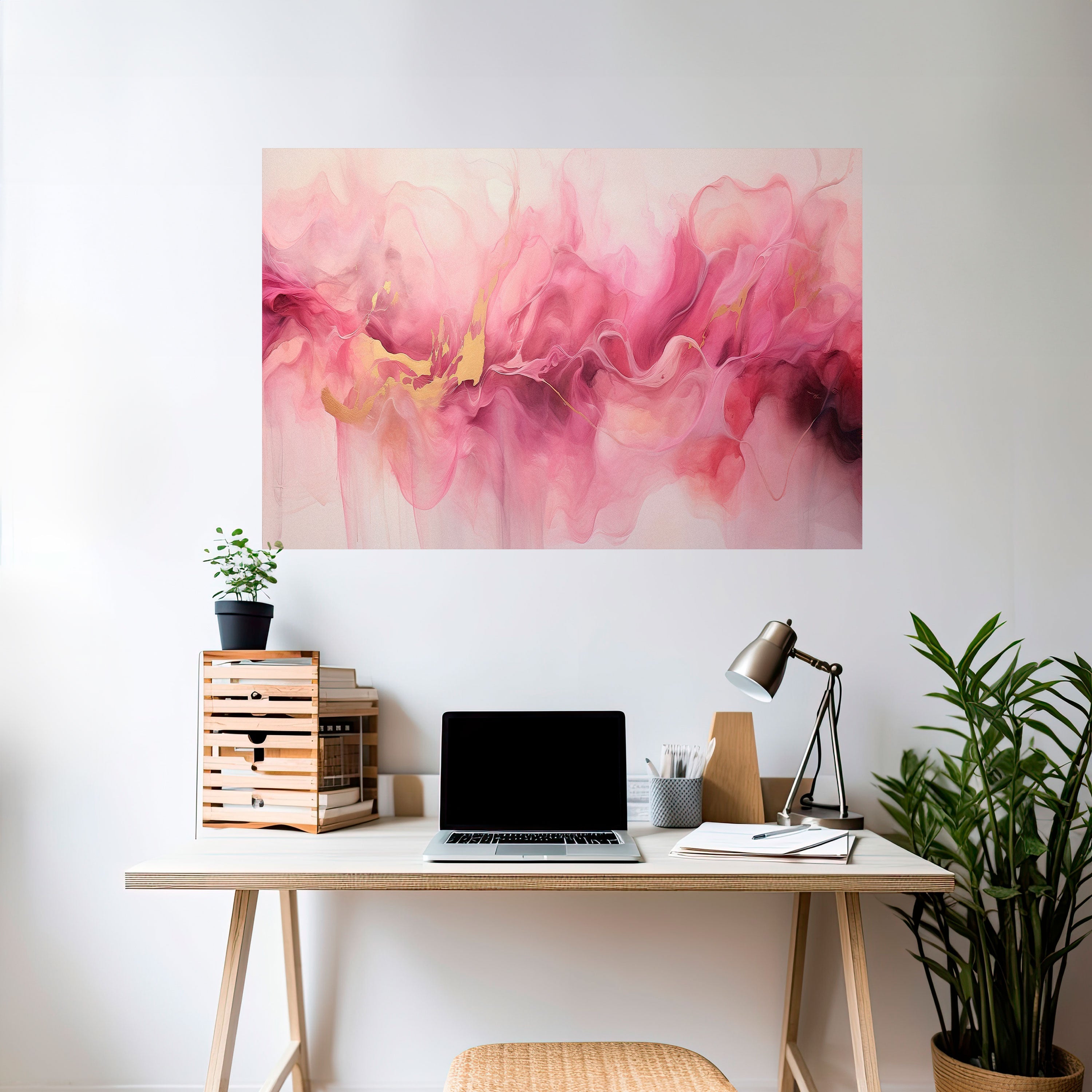 IMPRESSIONIST EUPHORIA Peel and Stick Horizontal Poster