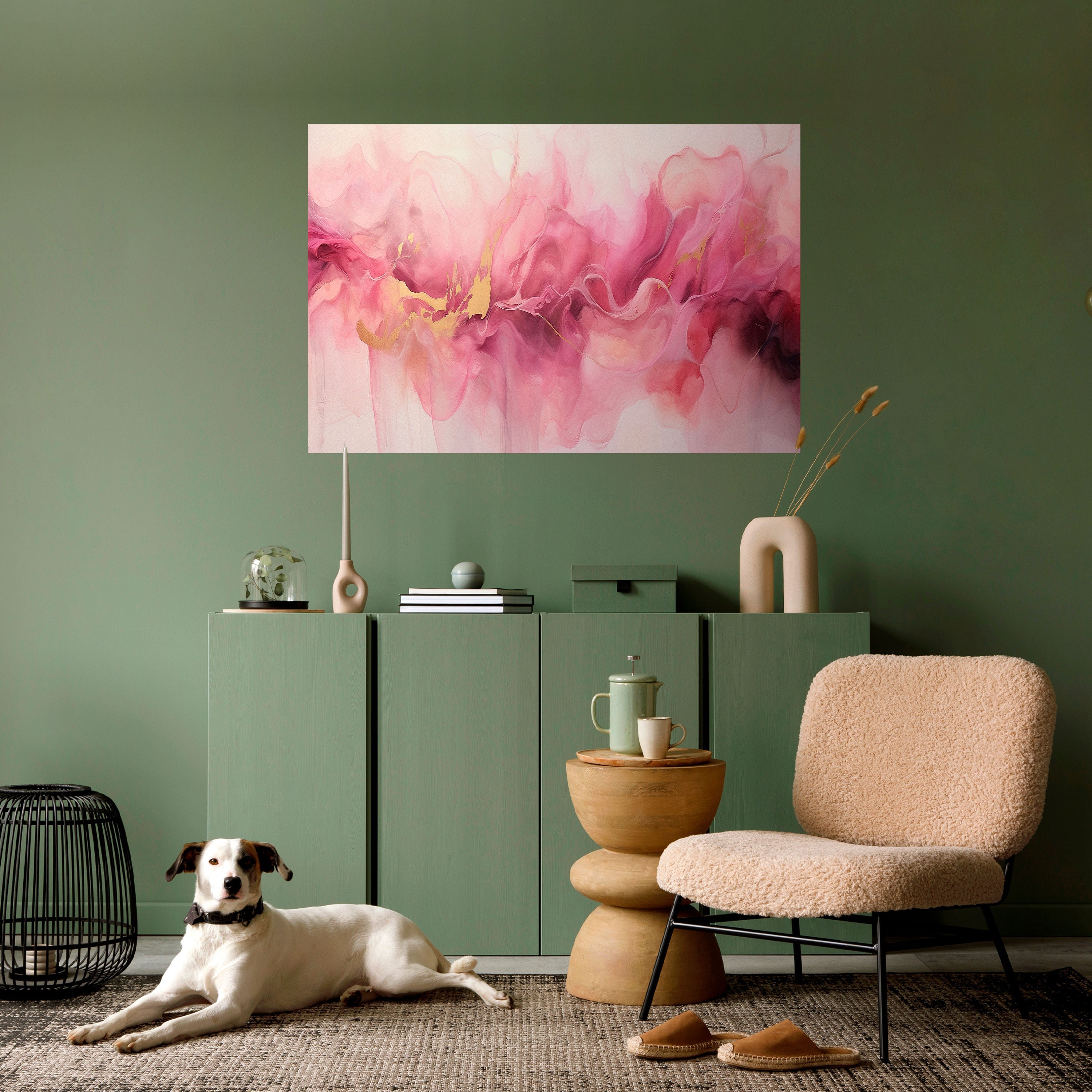 IMPRESSIONIST EUPHORIA Peel and Stick Horizontal Poster