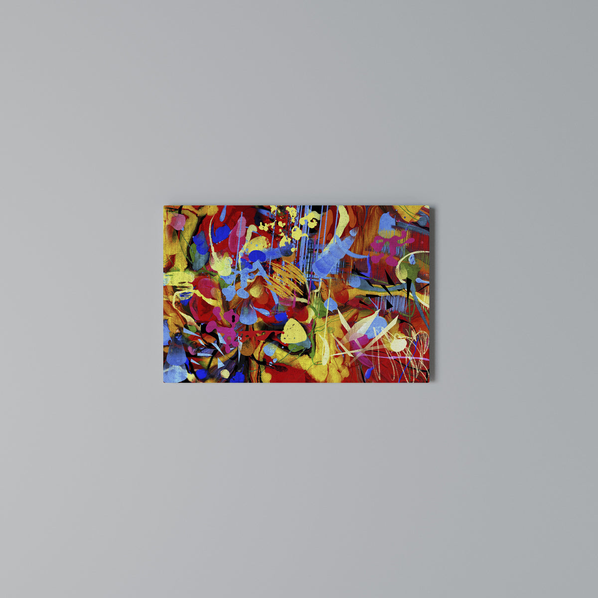 ABSTRACT RHAPSODY Horizontal Canvas Print