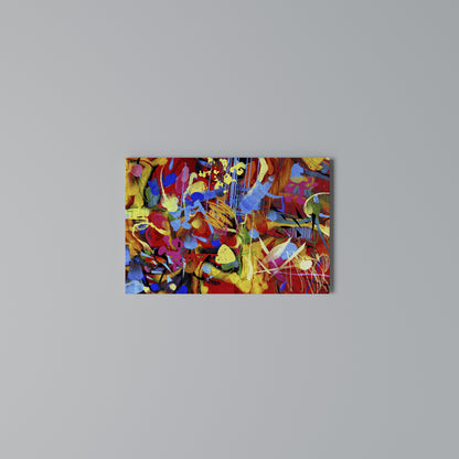 ABSTRACT RHAPSODY Horizontal Canvas Print