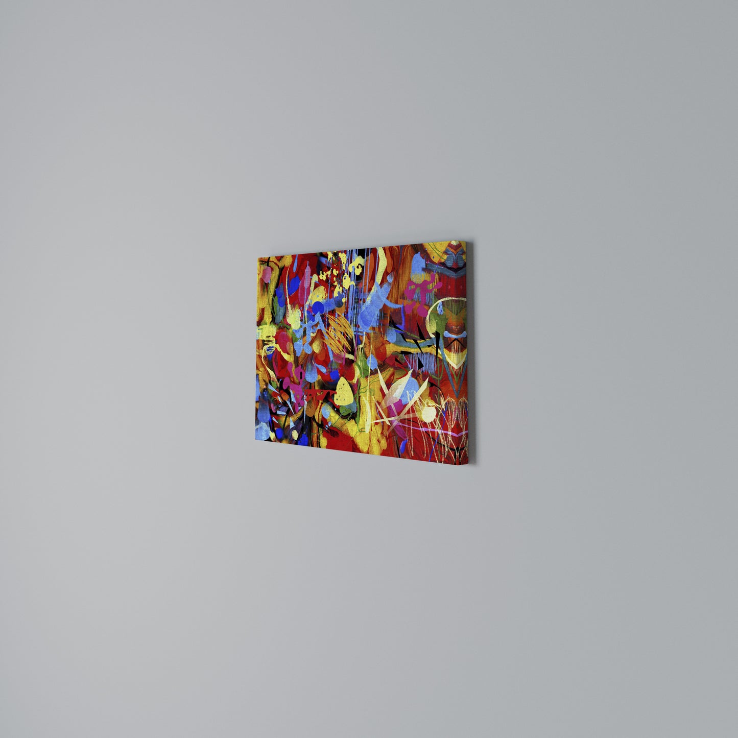 ABSTRACT RHAPSODY Horizontal Canvas Print