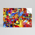 ABSTRACT RHAPSODY Poster Horizontal Autocolante