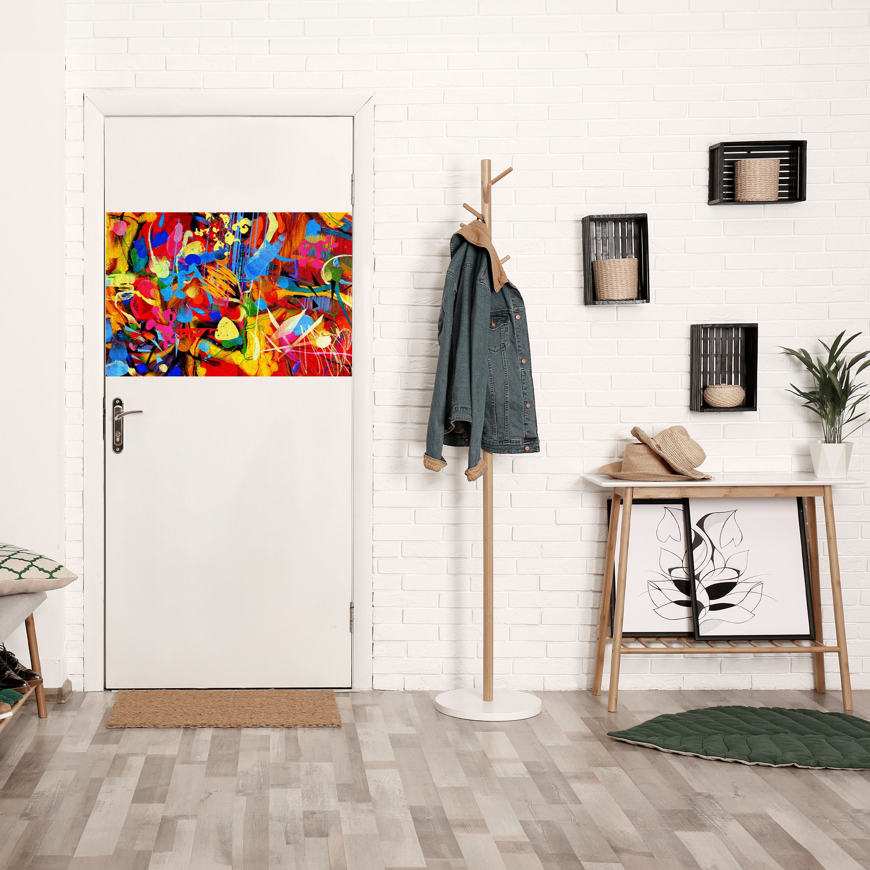 ABSTRACT RHAPSODY Poster Horizontal Autocolante