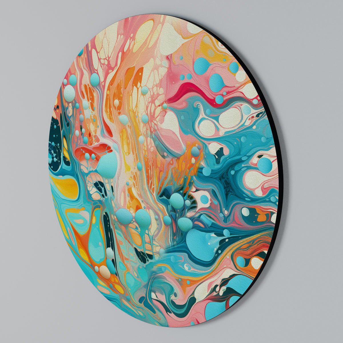 ARTISTIC ALCHEMY Arte de Parede Redonda