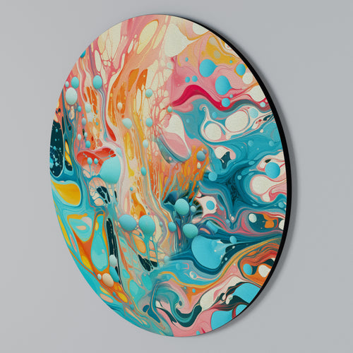 ARTISTIC ALCHEMY Arte de Parede Redonda