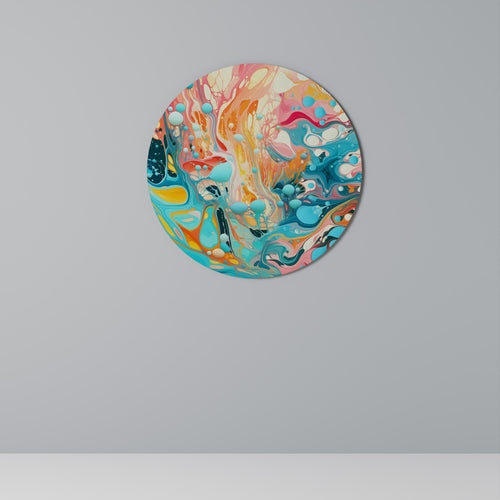 ARTISTIC ALCHEMY Quadro Redondo Decorativo