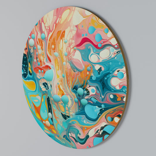 ARTISTIC ALCHEMY Arte de Parede Redonda
