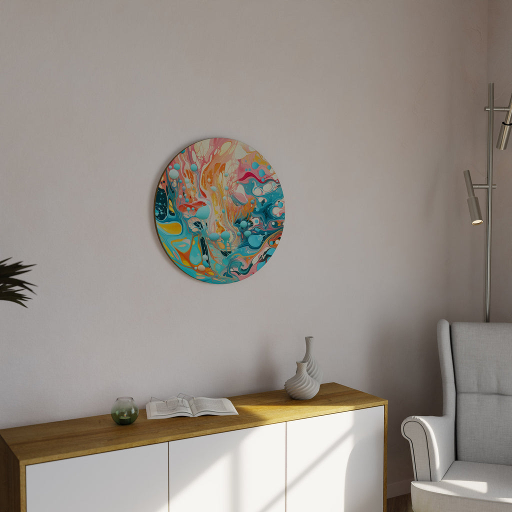 ARTISTIC ALCHEMY Round Wall Art
