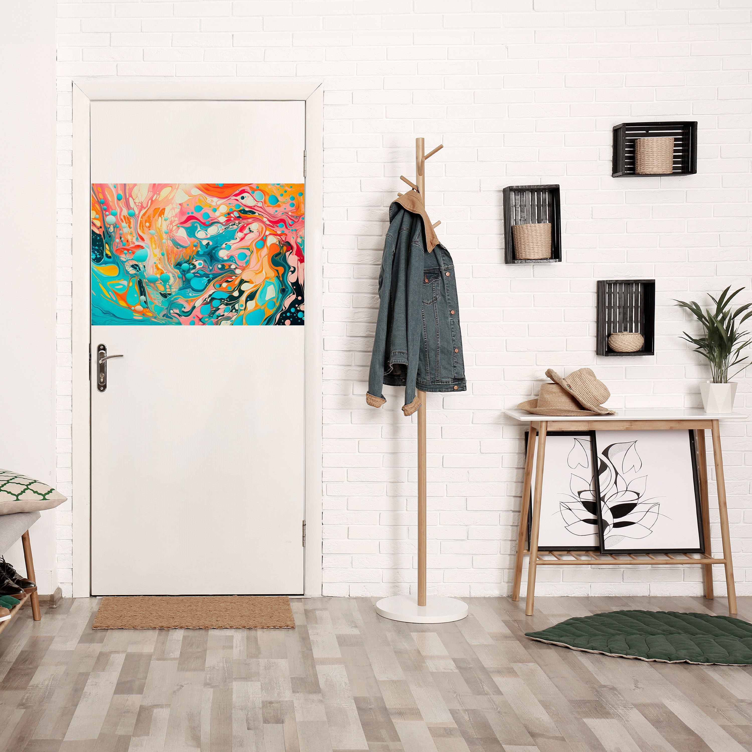 ARTISTIC ALCHEMY Poster Horizontal Autocolante