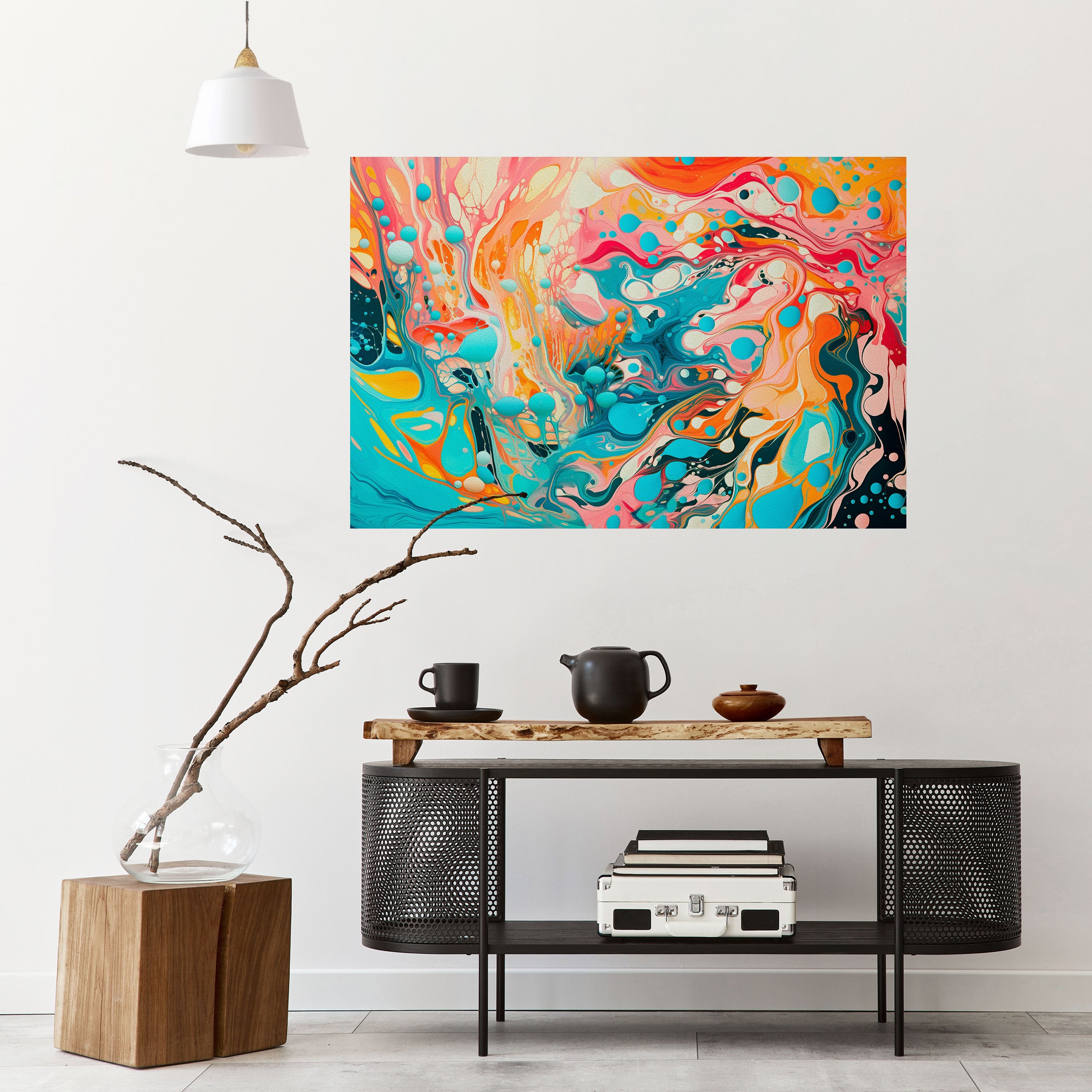 ARTISTIC ALCHEMY Poster Horizontal Autocolante