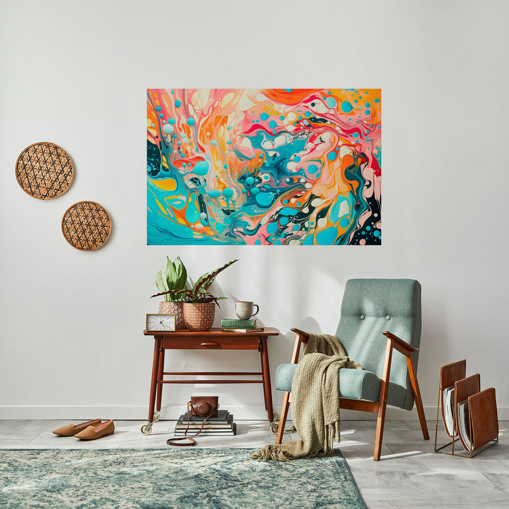 ARTISTIC ALCHEMY Poster Horizontal Autocolante