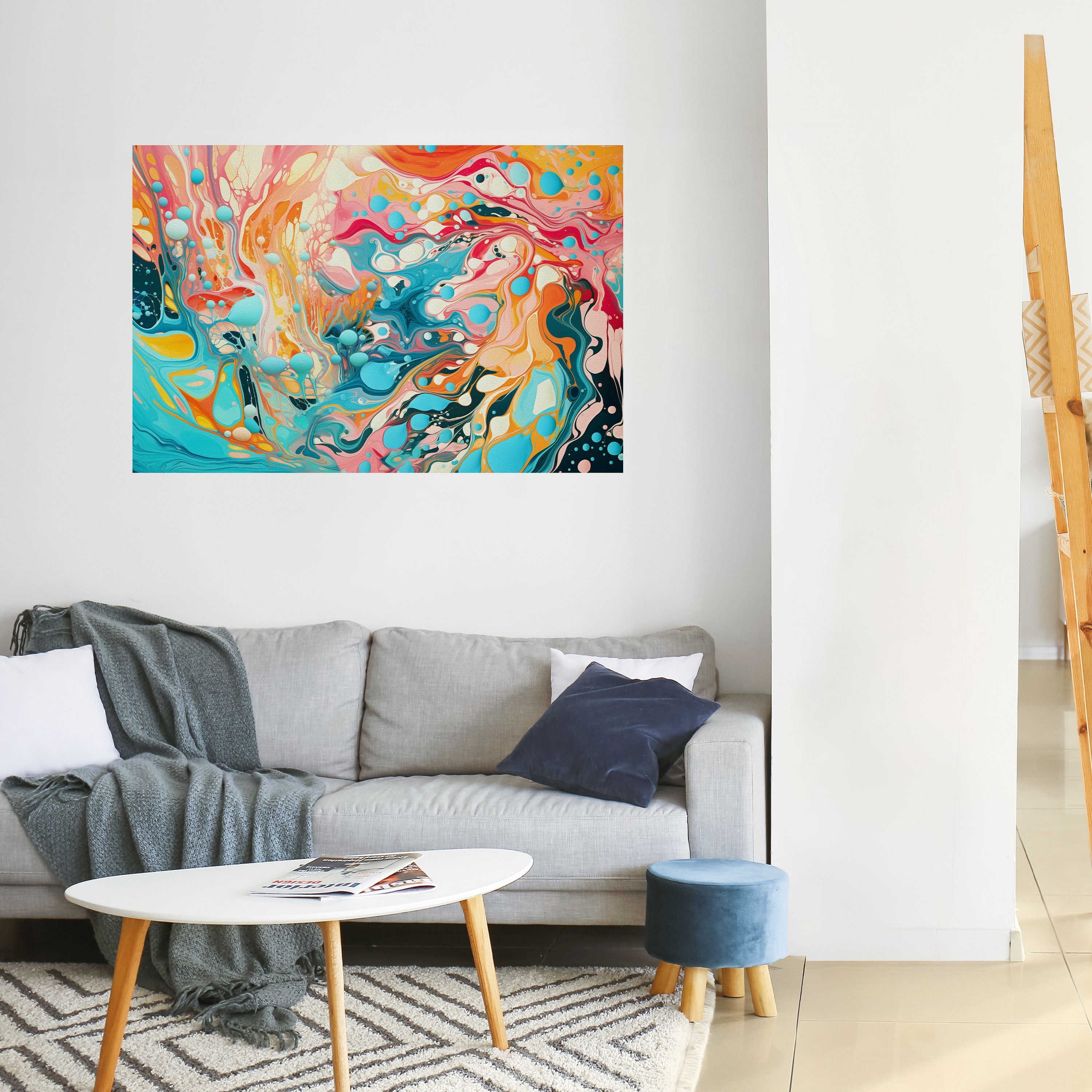 ARTISTIC ALCHEMY Poster Horizontal Autocolante