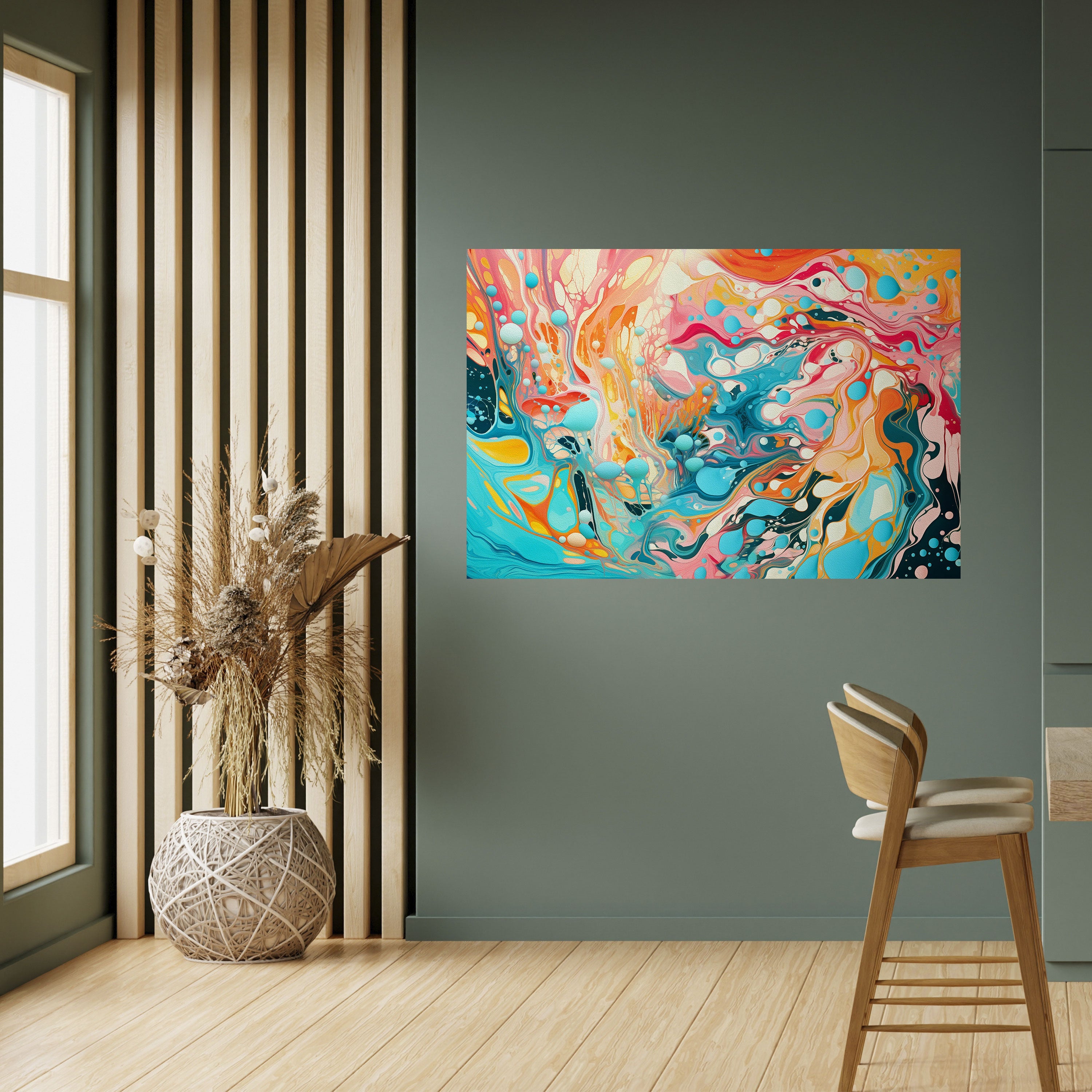 ARTISTIC ALCHEMY Poster Horizontal Autocolante