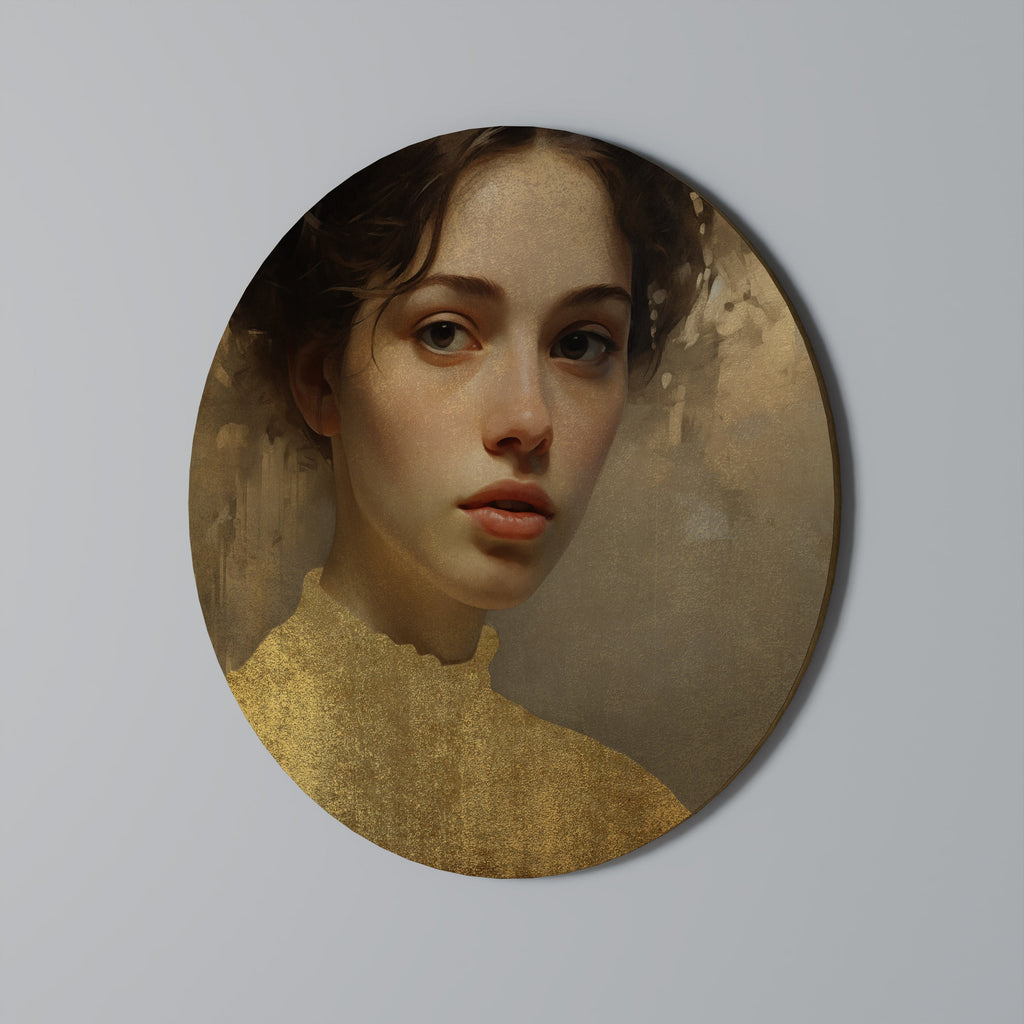 ETHEREAL ECOUNTER Quadro Redondo Decorativo