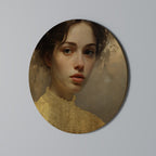 ETHEREAL ECOUNTER Quadro Redondo Decorativo