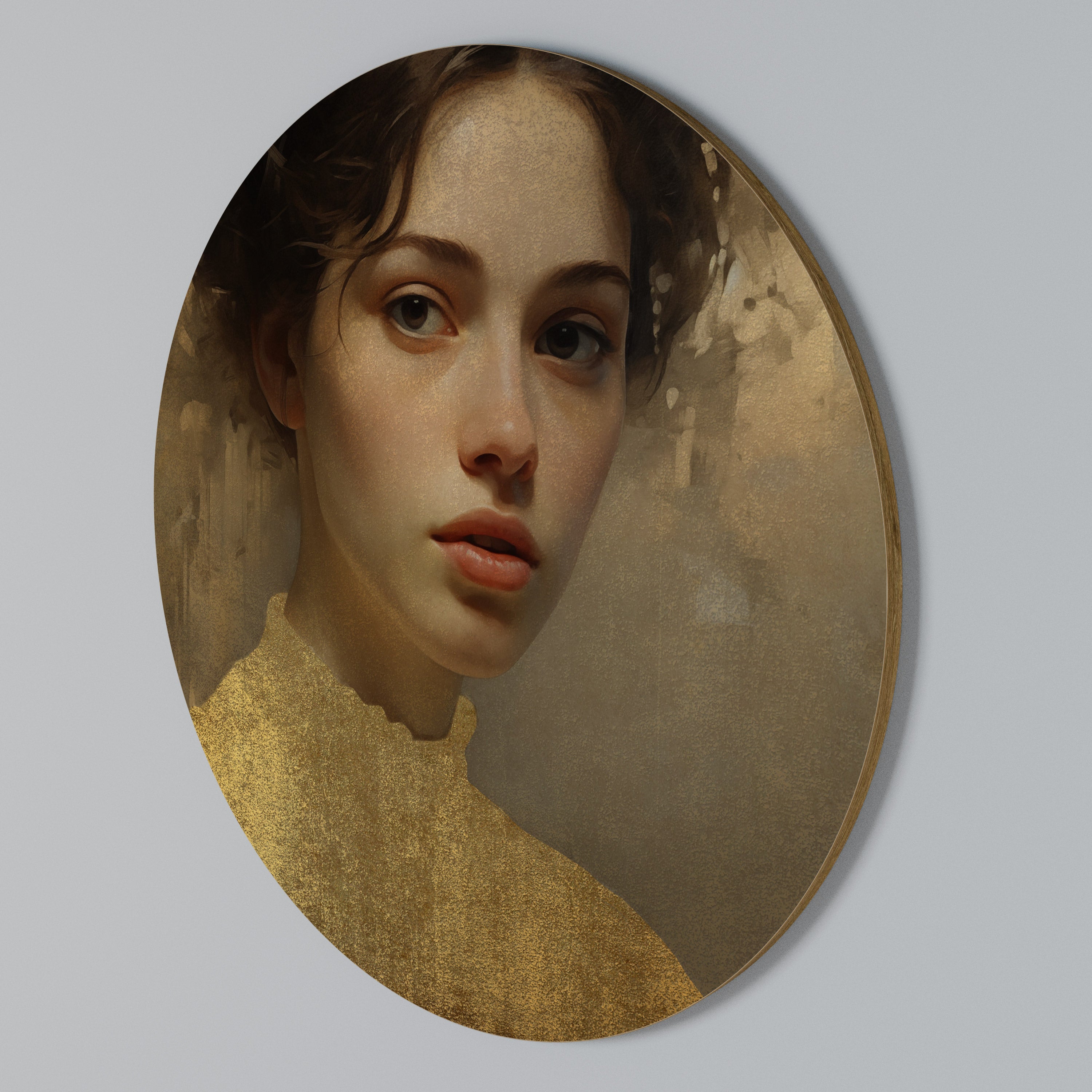 ETHEREAL ECOUNTER Arte de Parede Redonda