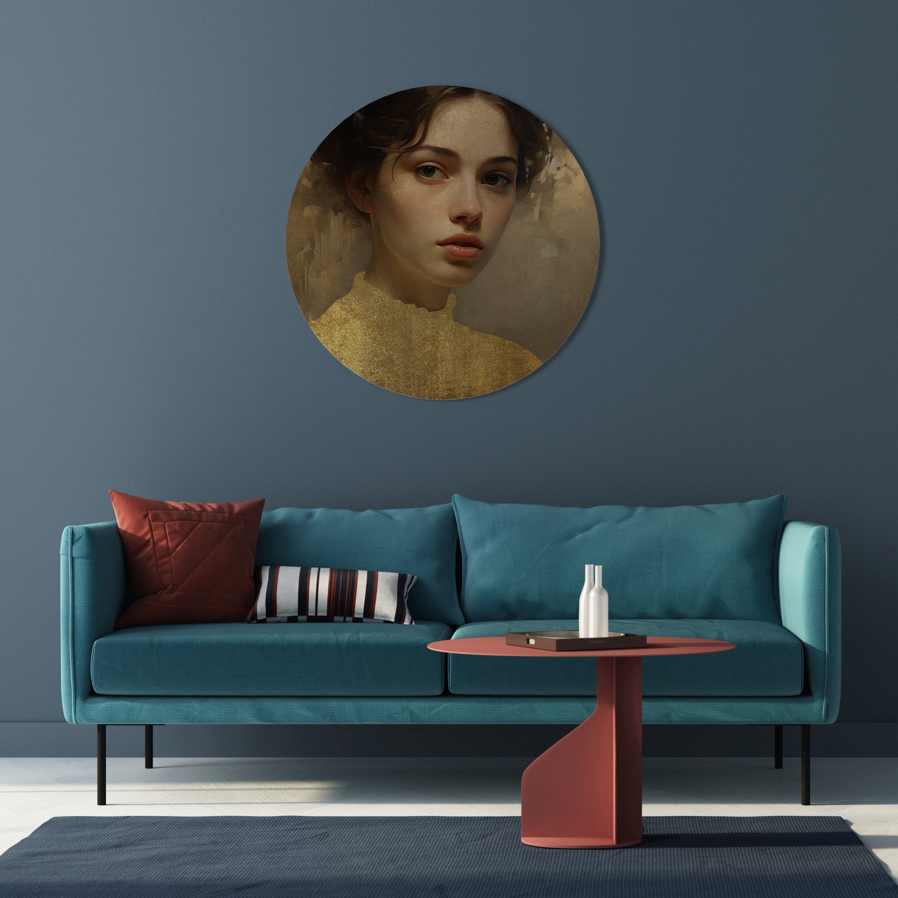 ETHEREAL ECOUNTER Quadro Redondo Decorativo
