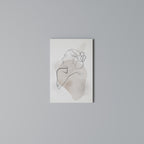 GRACEFUL LINES Quadro em tela vertical