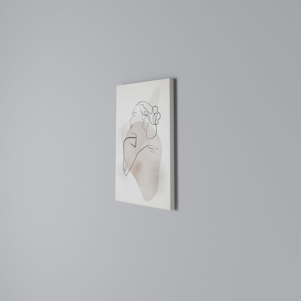 GRACEFUL LINES Quadro em tela vertical